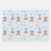 Woodland Animals Herfst Inpakpapier Vel (Voorkant 3)