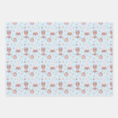 Woodland Animals Herfst Inpakpapier Vel (Voorkant 2)