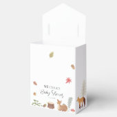 Woodland Animals Herfst Waterverf Baby shower Bedankdoosjes (Geopend)