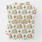 Woodland Animals Inpakpapier Vel (In situ)