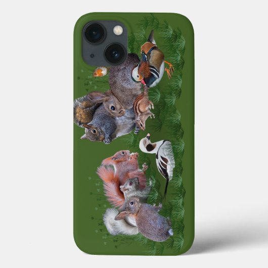 Woodland Animals iPad Mini Hoesje (Achterkant)