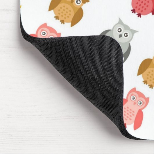 Woodland Animals is eigenaar van een row Cute Mode Muismat (Hoek)