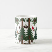 Woodland Animals Kerst Classic Mok – Rustiek (Center)