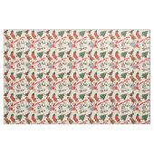 Woodland Animals Kerstmis Stof (Fat Quarter)