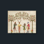 Woodland Animals Minstrel Group Canvas Afdruk<br><div class="desc">Mainstrel Group van Fab Funky. Kenmerkt een groep boslanddieren die samen muziek spelen onder de herfstbomen. | 191622D</div>