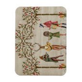 Woodland Animals Minstrel Group Magneet (Verticaal)