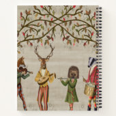 Woodland Animals Minstrel Group Notitieboek (Achterkant)