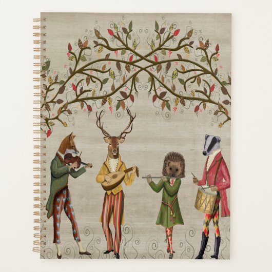 Woodland Animals Minstrel Group Planner (Voorkant)