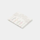 Woodland Animals Minstrel Group Post-it® Notes (Schuin)