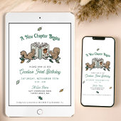 Woodland Animals Nieuw hoofdstuk begint eerste ver Kaart