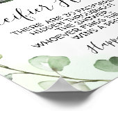 Woodland Animals Pacifier Hunt Baby shower Game Poster (Hoek)