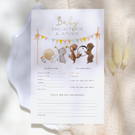 Woodland Animals Parade Baby Voorspellingen & Advi