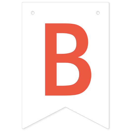 Woodland Animals Party Bunting Pennant Banner (Tweede vlag)