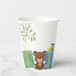 Woodland Animals Party Cups Papieren Bekers