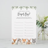 Woodland Animals Raad eens wat er in de luiertas z (Staand voorkant)