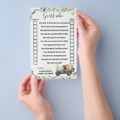 Woodland Animals raden wie de Kaart van het Baby s (Hand)