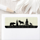 Woodland Animals retouradres labels (Insitu)