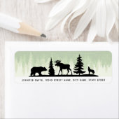 Woodland Animals retouradres labels (Insitu)