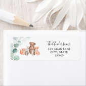 Woodland Animals Return Address Label (Insitu)