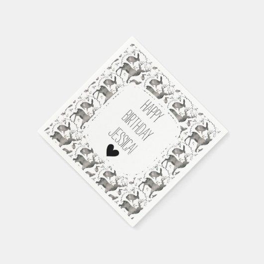 Woodland Animals Servetten (Hoek)