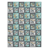 Woodland Animals Sneeuwvlokken Scandinavische Kers Tafelkleed (Voorkant)