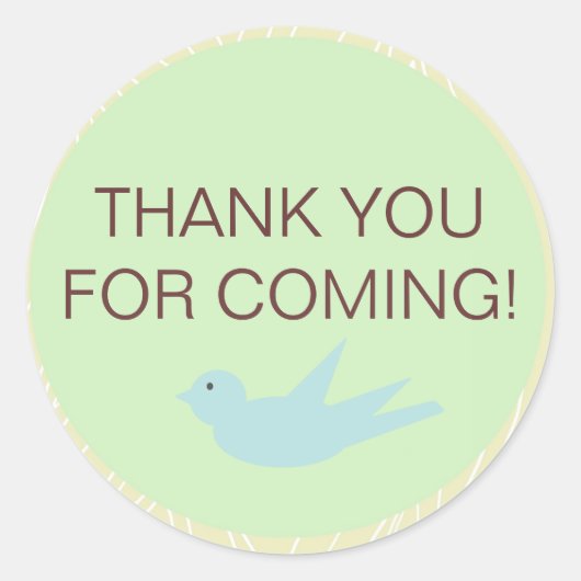 Woodland Animals Sticker (Voorkant)