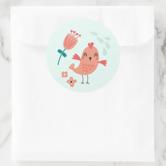 Woodland Animals Sticker Seal (Tas)