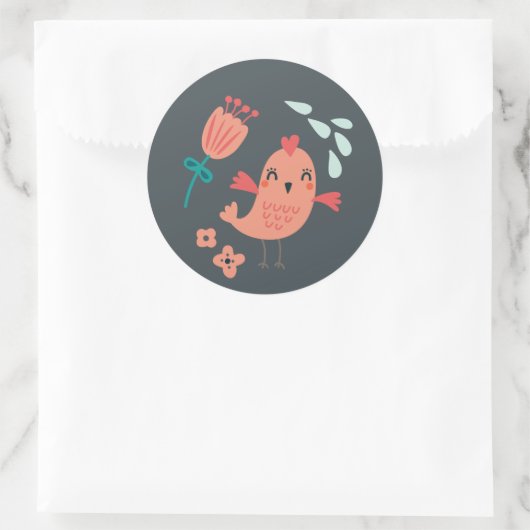 Woodland Animals Sticker Seal (Tas)