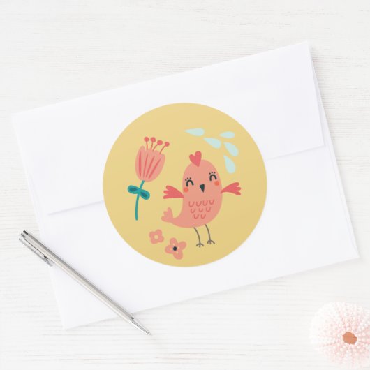 Woodland Animals Sticker Seal (Envelop)