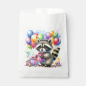 Woodland Animals thema verjaardagsfeestje Bedankzakje (Voorkant)