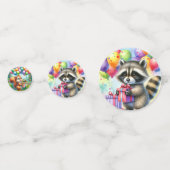 Woodland Animals thema verjaardagsfeestje Confetti (Achterkanten)