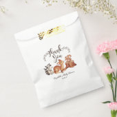 Woodland Animals Thmed Favor Bag Bedankzakje (Gezegeld)