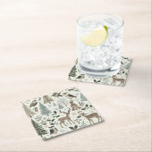 Woodland Animals Vakantiepapier Onderzetter (Insitu)