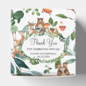 Woodland Animals Verjaardag Baby shower Dank u Bedankdoosjes (Bovenkant)