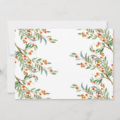 Woodland Animals Verjaardag Kaart (Achterkant)