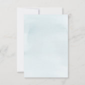 Woodland Animals Virtual Baby shower nodigt jongen Kaart (Achterkant)