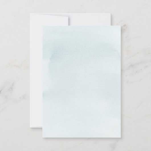 Woodland Animals Virtual Baby shower nodigt jongen Kaart (Achterkant)