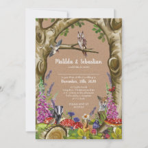 Woodland Animals Wedding
