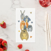 Woodland Animals Wild Een papieren servetten (Insitu)