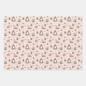 Woodland Animals Winter Inpakpapier Vel (Voorkant)