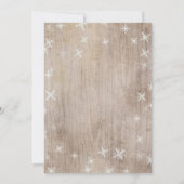 Woodland Animals Winter ONEderland 1st Birthday Kaart (Achterkant)