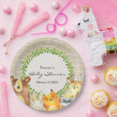 Woodland Aninal Baby shower Bord (Feest)