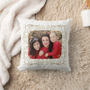 Woodland Antler Family Foto Kussen
