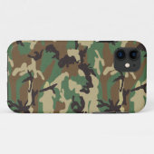 Woodland Army Camo iPhone 5/5S Xtreme Hoesje (Achterkant (horizontaal))