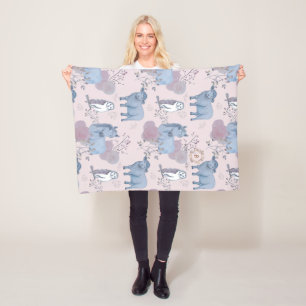 Woodland Art babydeken Fleece Deken