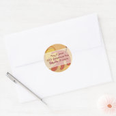 Woodland Autumn Leaves Adreslabel Stickers (Envelop)