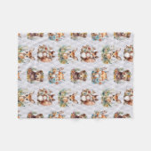 Woodland Babies Fleece Deken (Voorkant (Horizontaal))
