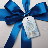 Woodland Baby Animals Kerstmis Cadeaulabel