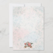 Woodland Baby Animals Whimsical Kaart (Achterkant)