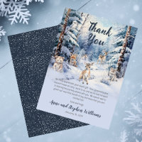 Woodland Baby Dieren Winterjongen Baby shower